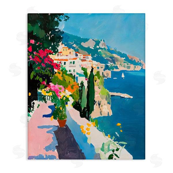 stupell industries Riley B | Coastal Italian Balcony