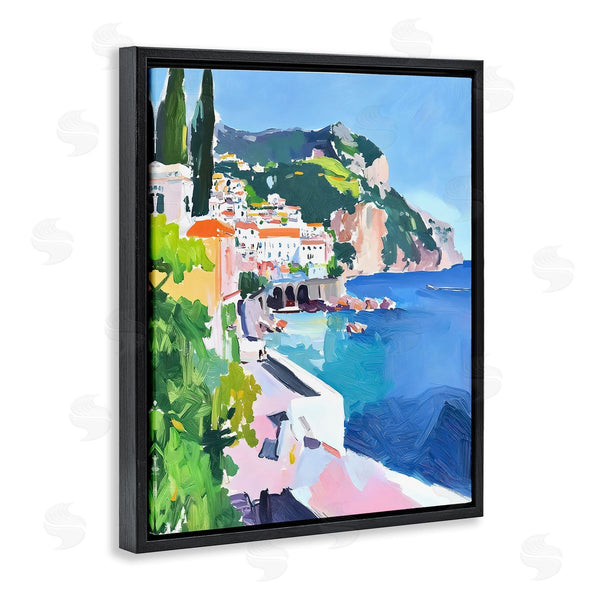 Stupell Industries Riley B | Colorful Italian Coast