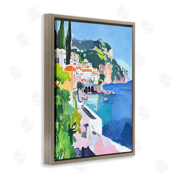 Stupell Industries Riley B | Colorful Italian Coast