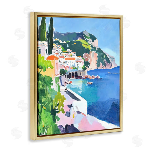 Stupell Industries Riley B | Colorful Italian Coast