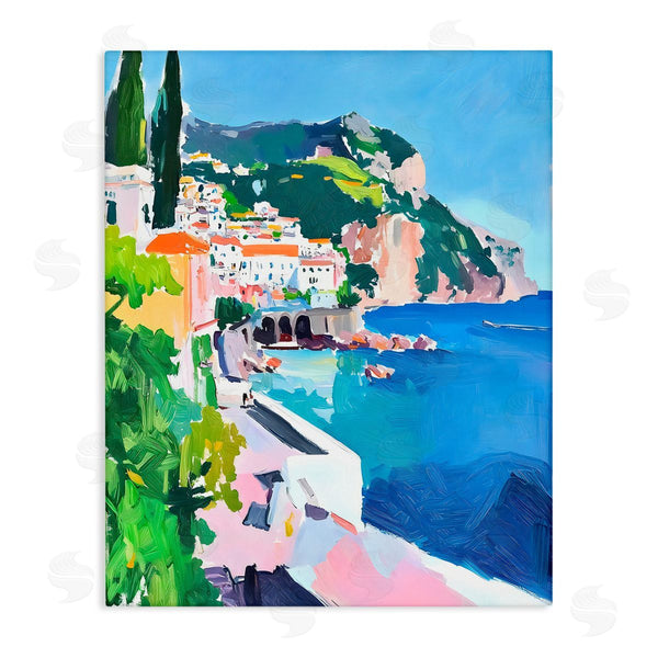 stupell industries Riley B | Colorful Italian Coast