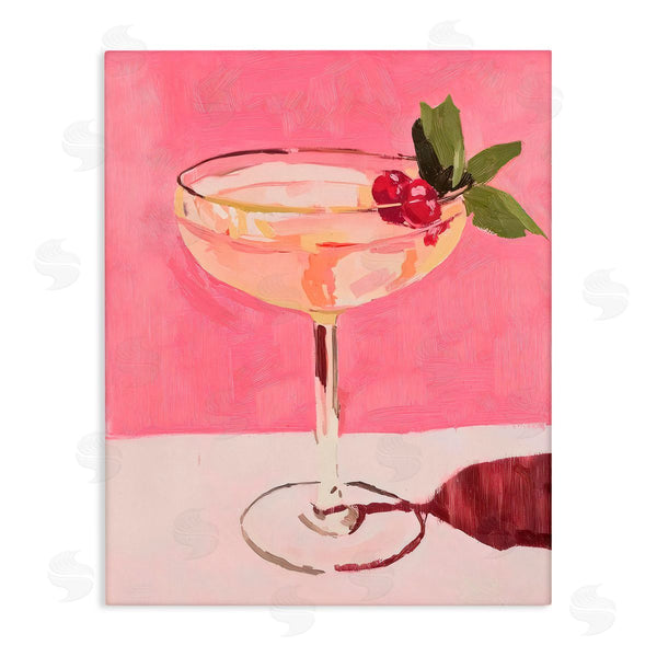 stupell industries Riley B | Pink Cocktail & Cherries