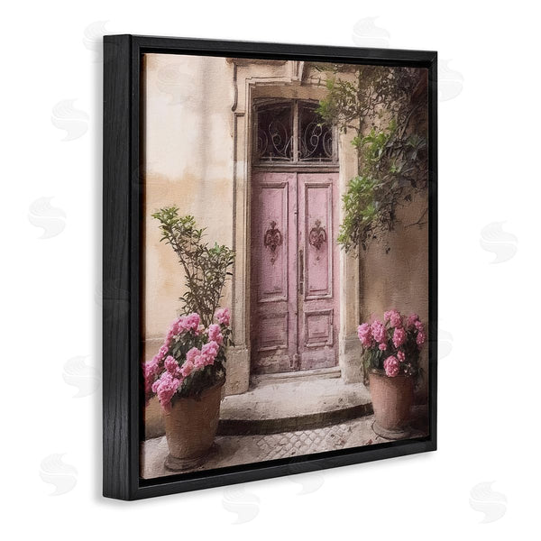 Stupell Industries Riley B | Pink Floral Doorway