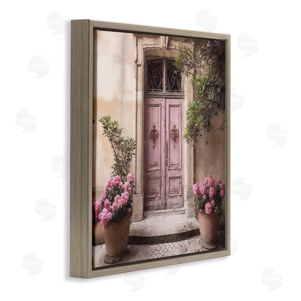 Stupell Industries Riley B | Pink Floral Doorway