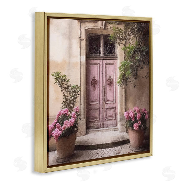 Stupell Industries Riley B | Pink Floral Doorway