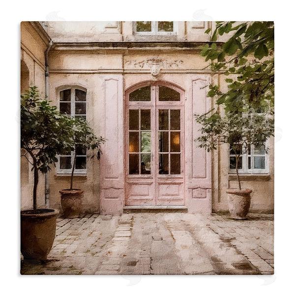 stupell industries Riley B | Pink French Doors