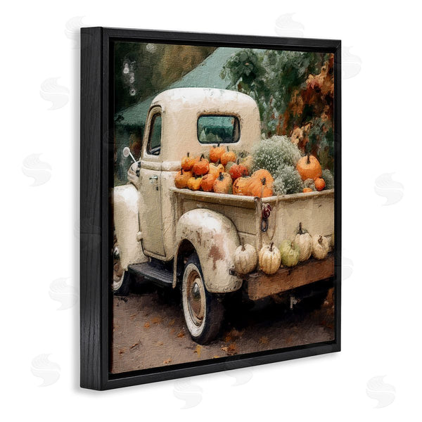Stupell Industries Riley B | Pumpkin & Gourd Truck