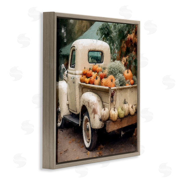 Stupell Industries Riley B | Pumpkin & Gourd Truck