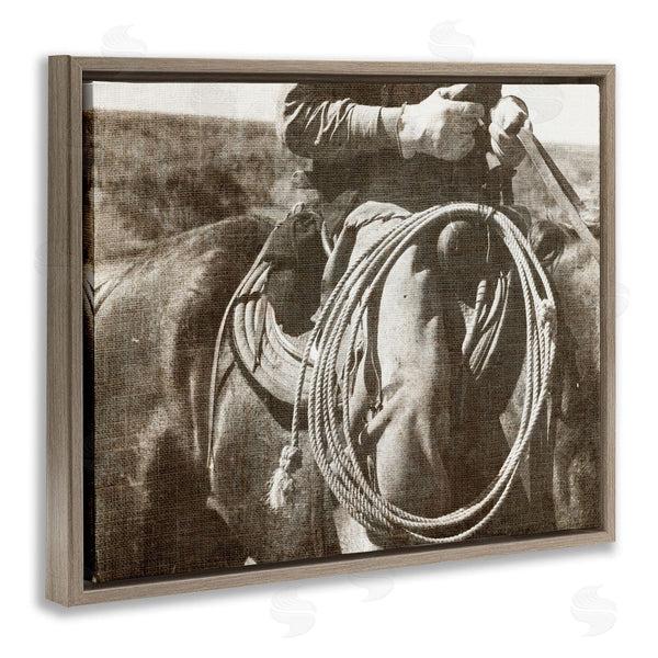 Stupell Industries RileyB | Cowboy With Lasso