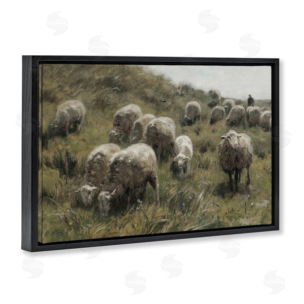 Stupell Industries RileyB | Sheep At Pasture