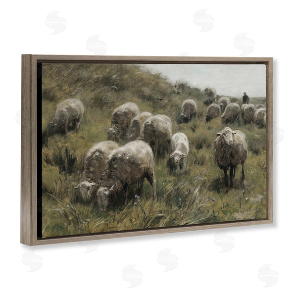 Stupell Industries RileyB | Sheep At Pasture