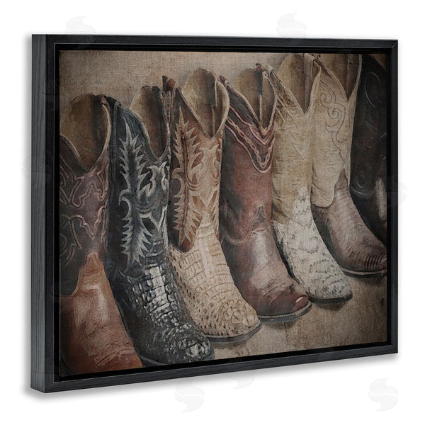 Stupell Industries RileyB | Texan Lineup Boots