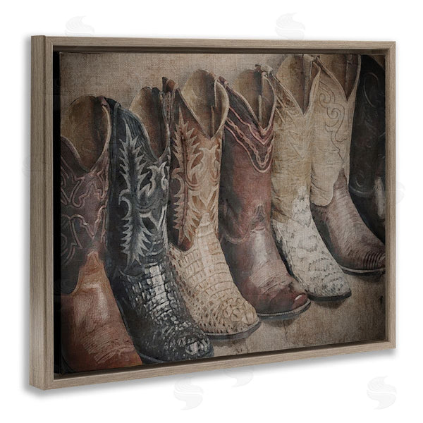 Stupell Industries RileyB | Texan Lineup Boots