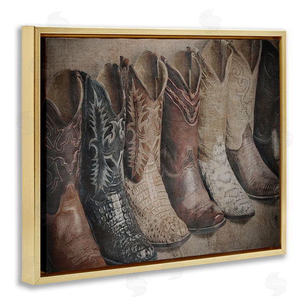 Stupell Industries RileyB | Texan Lineup Boots