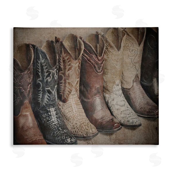 stupell industries RileyB | Texan Lineup Boots