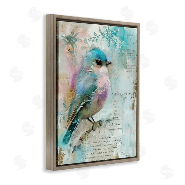 Stupell Industries RileyB | Vintage Soft Pastel Bird