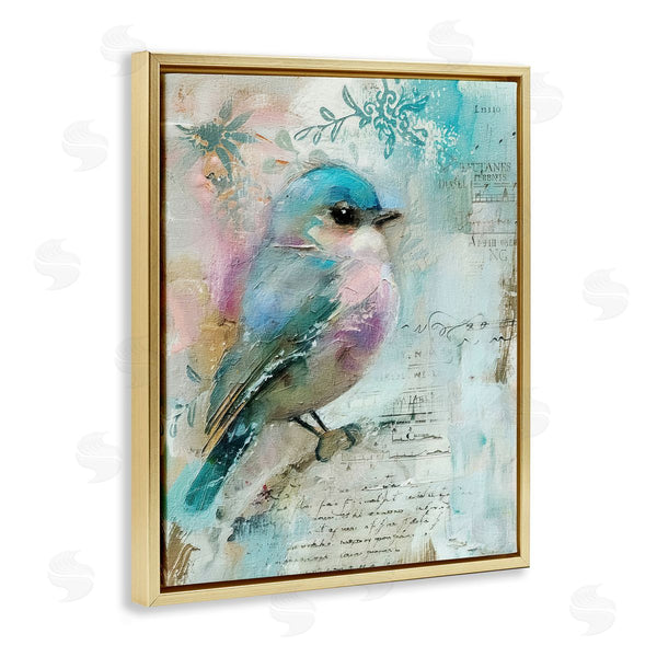 Stupell Industries RileyB | Vintage Soft Pastel Bird