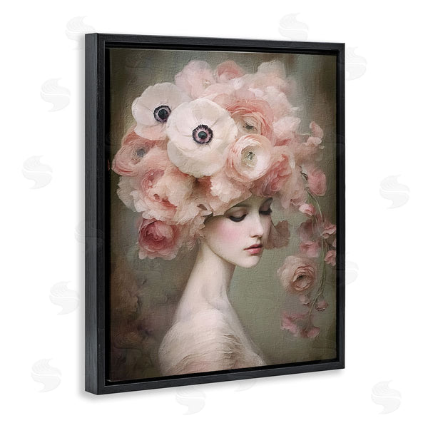 Stupell Industries RileyB | Woman And Blush Florals
