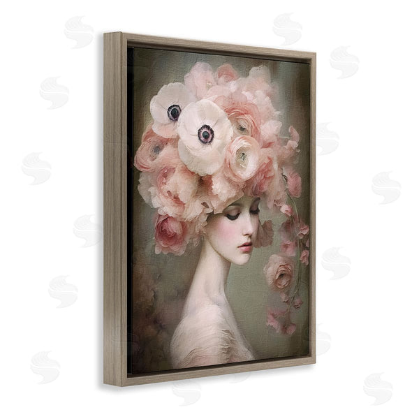 Stupell Industries RileyB | Woman And Blush Florals