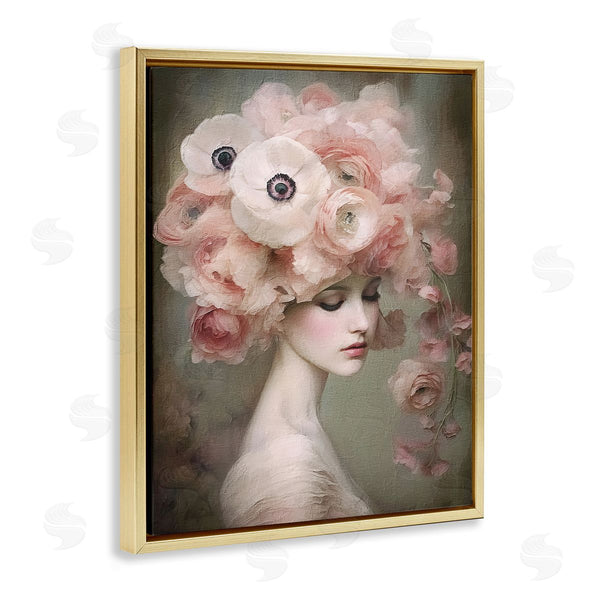 Stupell Industries RileyB | Woman And Blush Florals