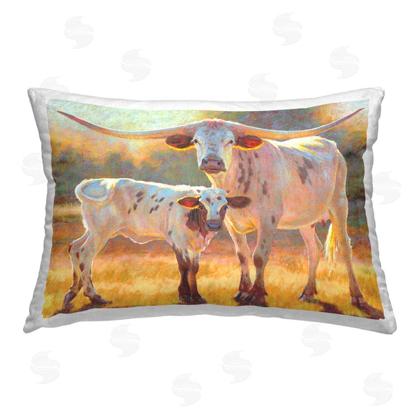 stupell industries Rita Kirkman | Longhorn & Calf