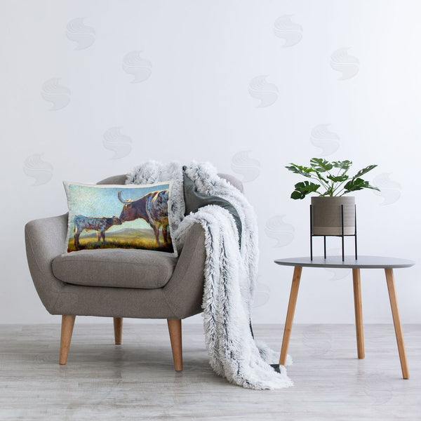 Stupell Industries Rita Kirkman | Longhorn Cow & Baby