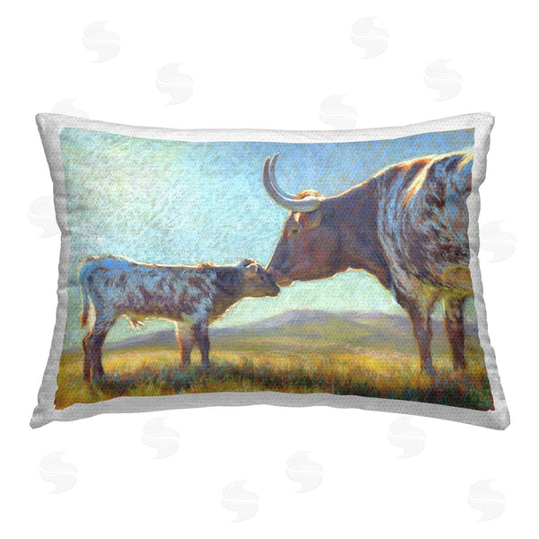 Stupell Industries Rita Kirkman | Longhorn Cow & Baby