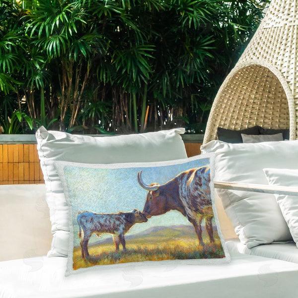 Stupell Industries Rita Kirkman | Longhorn Cow & Baby