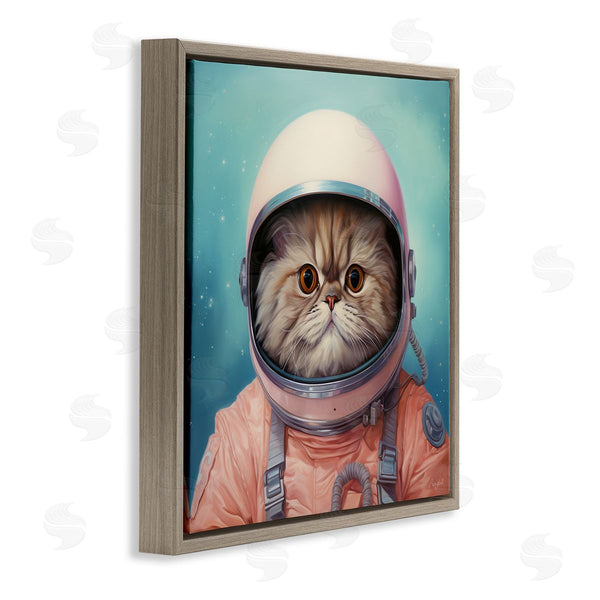 Stupell Industries Roozbeh | Astronaut Cat In Space