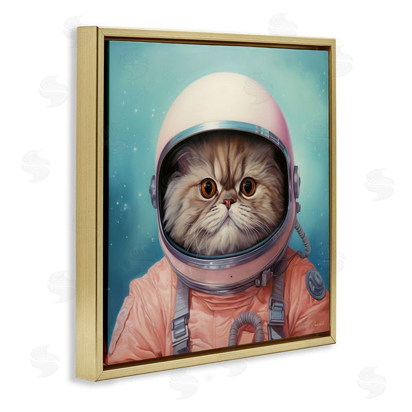 Stupell Industries Roozbeh | Astronaut Cat In Space