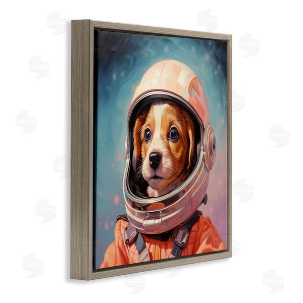 Stupell Industries Roozbeh | Astronaut Dog In Space