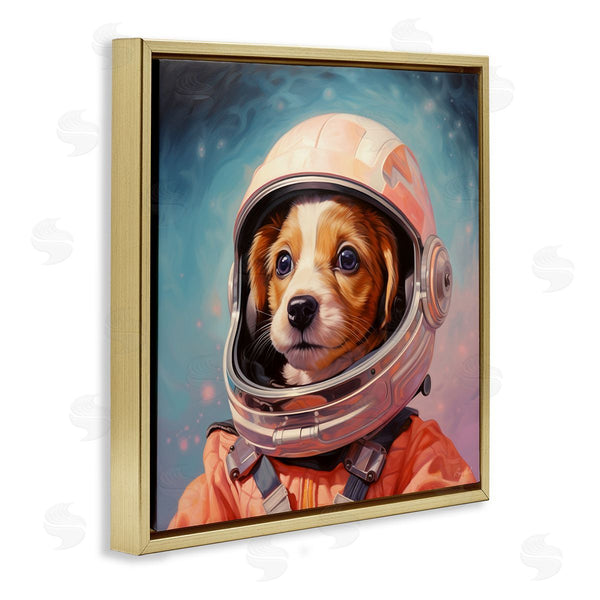 Stupell Industries Roozbeh | Astronaut Dog In Space