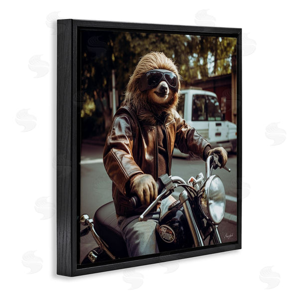 Stupell Industries Roozbeh | Biker Animal Portrait