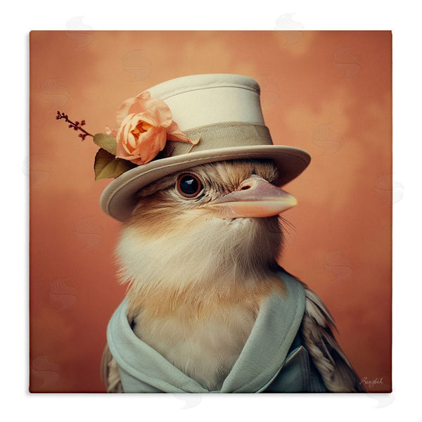 stupell industries Roozbeh | Bird in Vintage Hat