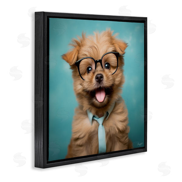 Stupell Industries Roozbeh | Brown Dog Portrait