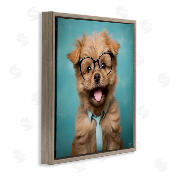 Stupell Industries Roozbeh | Brown Dog Portrait