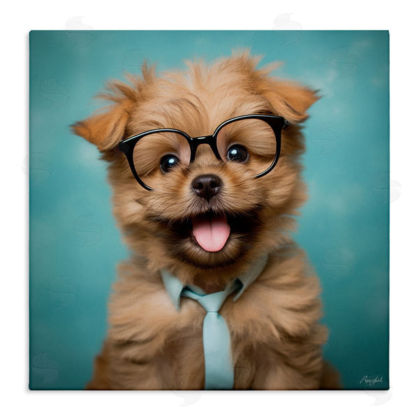 stupell industries Roozbeh | Brown Dog Portrait