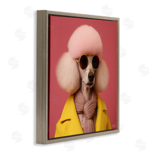 Stupell Industries Roozbeh | Chic Poodle Fashion