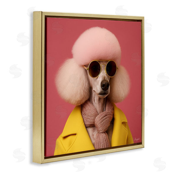 Stupell Industries Roozbeh | Chic Poodle Fashion