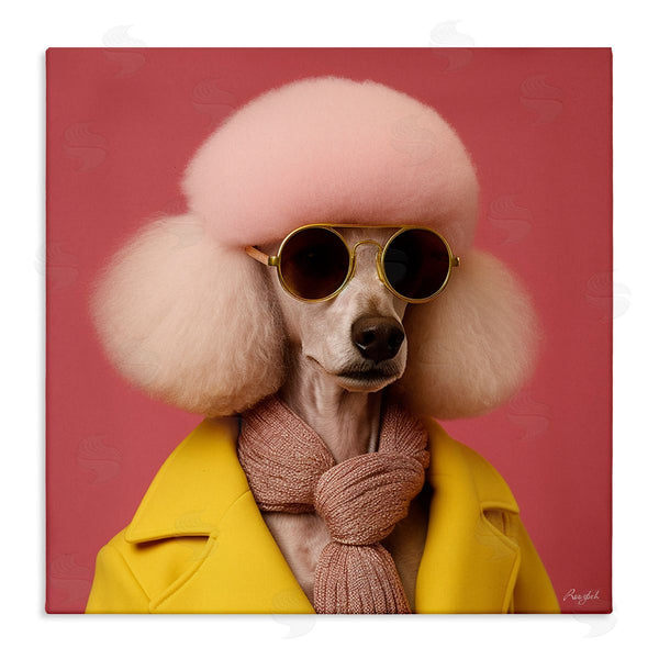 stupell industries Roozbeh | Chic Poodle Fashion