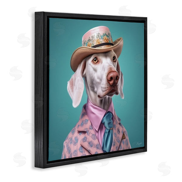 Stupell Industries Roozbeh | Fancy Dog In Suit