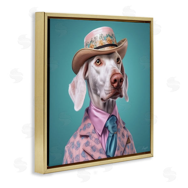 Stupell Industries Roozbeh | Fancy Dog In Suit