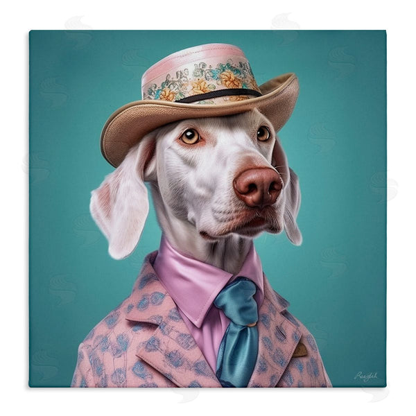 stupell industries Roozbeh | Fancy Dog in Suit