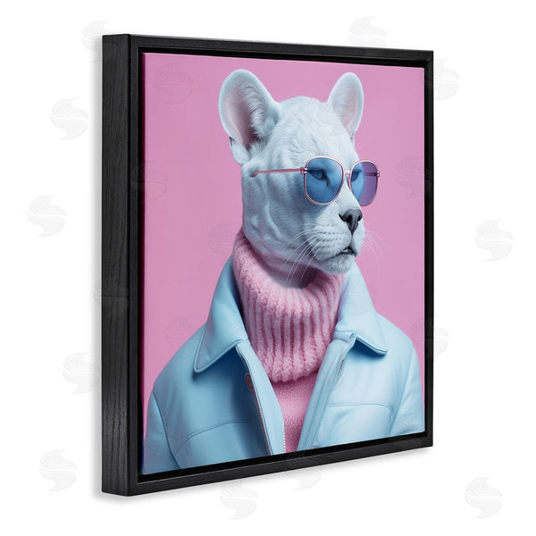 Stupell Industries Roozbeh | Pastel Stylish Panther