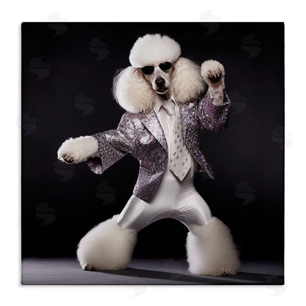 stupell industries Roozbeh | Poodle Dancing Portrait