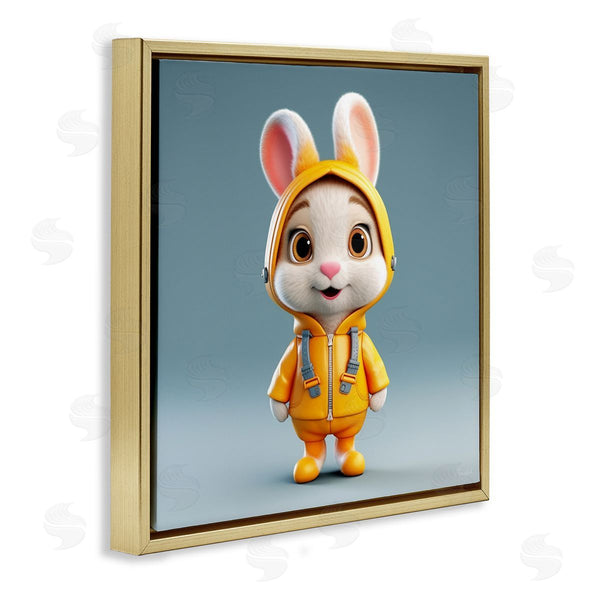 Stupell Industries Roozbeh | Rabbit In Yellow Suit
