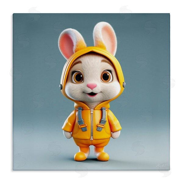 stupell industries Roozbeh | Rabbit in Yellow Suit