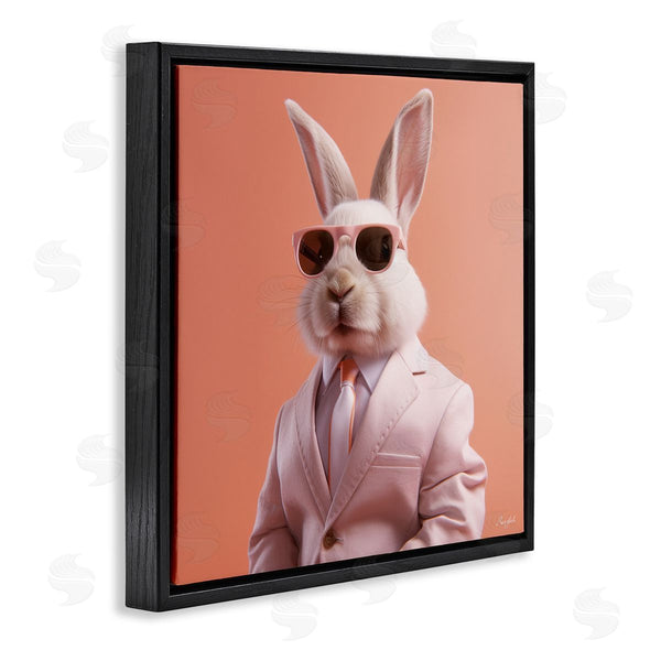 Stupell Industries Roozbeh | Rabbit Wearing Suit