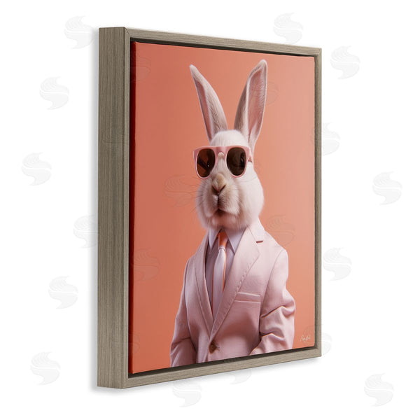 Stupell Industries Roozbeh | Rabbit Wearing Suit