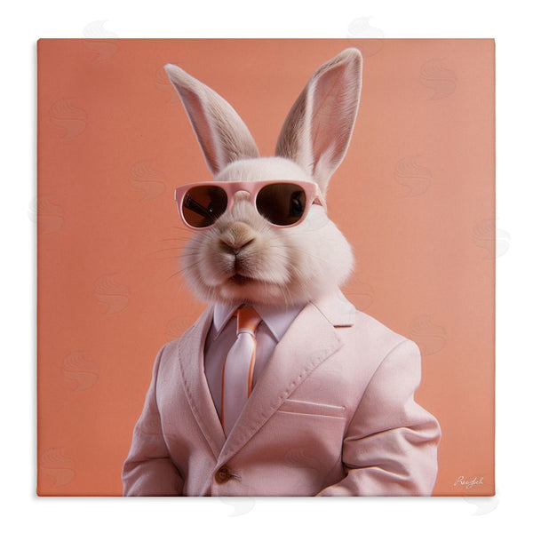 stupell industries Roozbeh | Rabbit Wearing Suit